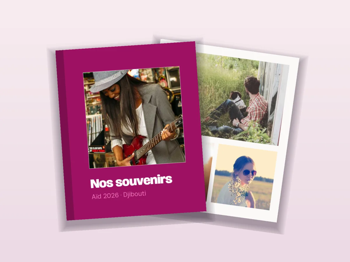 Personalised A6 photo album